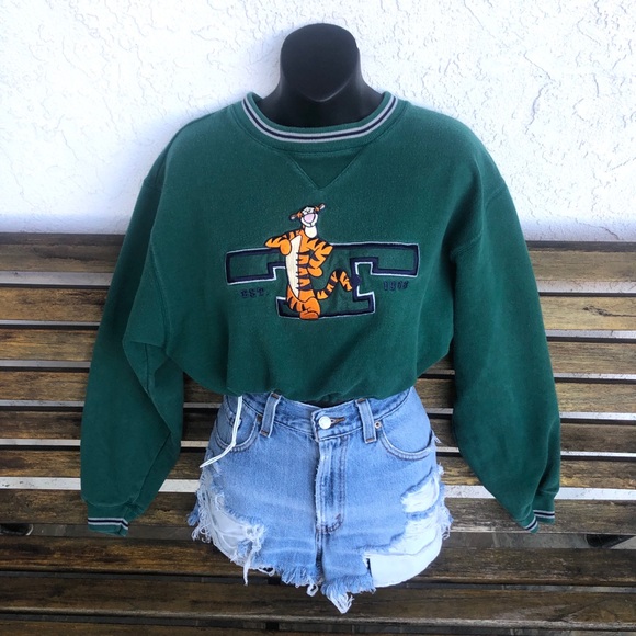 Disney Tops - Disney Tiger | Cropped Crewneck